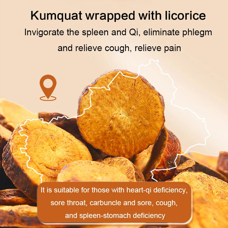 Licorice Kumquat: Cough & Sore Throat Relief