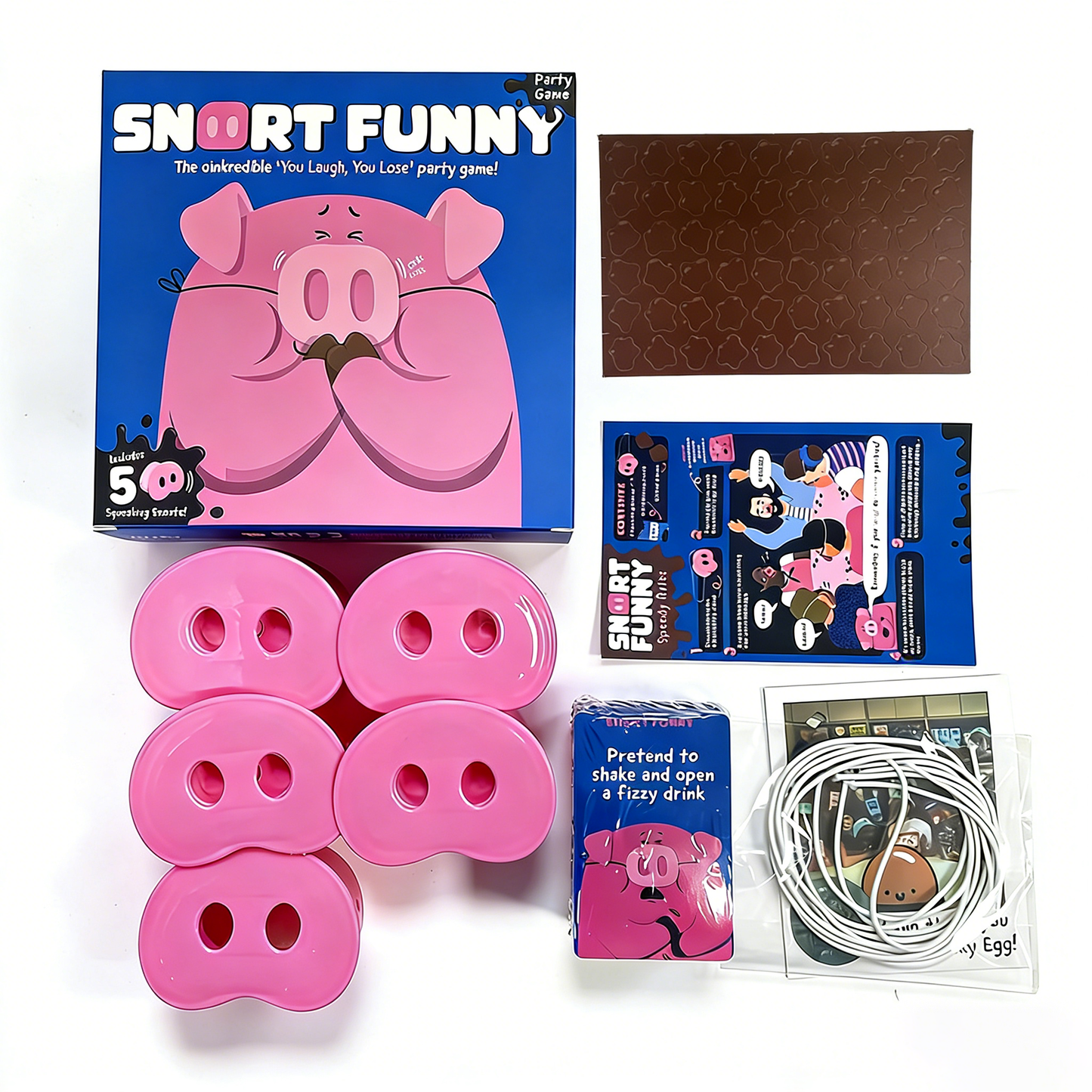 Juego de Rompecabezas y Puzzle de Nariz de Cerdito 7 Razones por las que este adorable juego de rompecabezas de nariz de cerdito está acabando con las batallas de pantalla en hogares de todo el mundo-HS