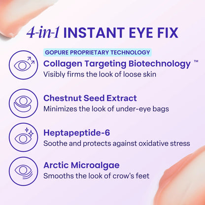 Final 3 Hours: 60%OFF🔥 Instant Lift Eye Gel for Puffiness, Bags & Dark Circles-HS