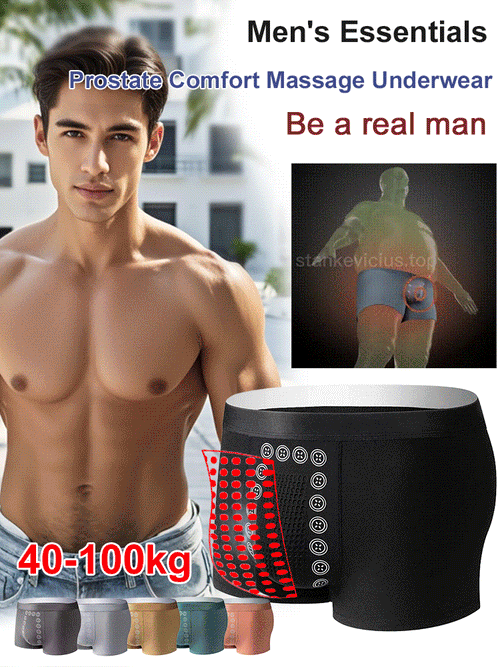 Men's Magnetic Prostate Care Boxers-LUN