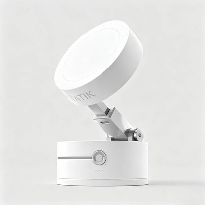 Soporte Magnético de Vacío | NanoSucción de 30 kg se adhiere a cualquier superficie | Soporte de teléfono MagSafe | Ajustable 360° | Nunca Bloquea las Rejillas de Ventilación | Pequeño Portátil iPhone Android-AJZ
