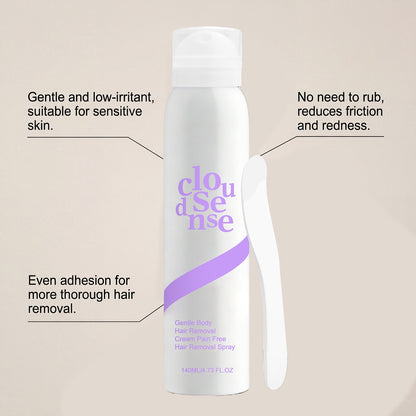 Painless Bikini Hair Removal Cream for Sensitive Skin, Fast-Acting & Gentle Depilatory with Aloe Vera-AJZ
