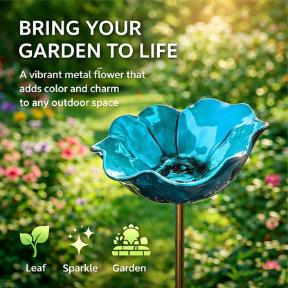 💖🎁2026 Mother's Day Gifts 50% Off--🎁Handmade Metal Flower Garden Stake🐦-HS
