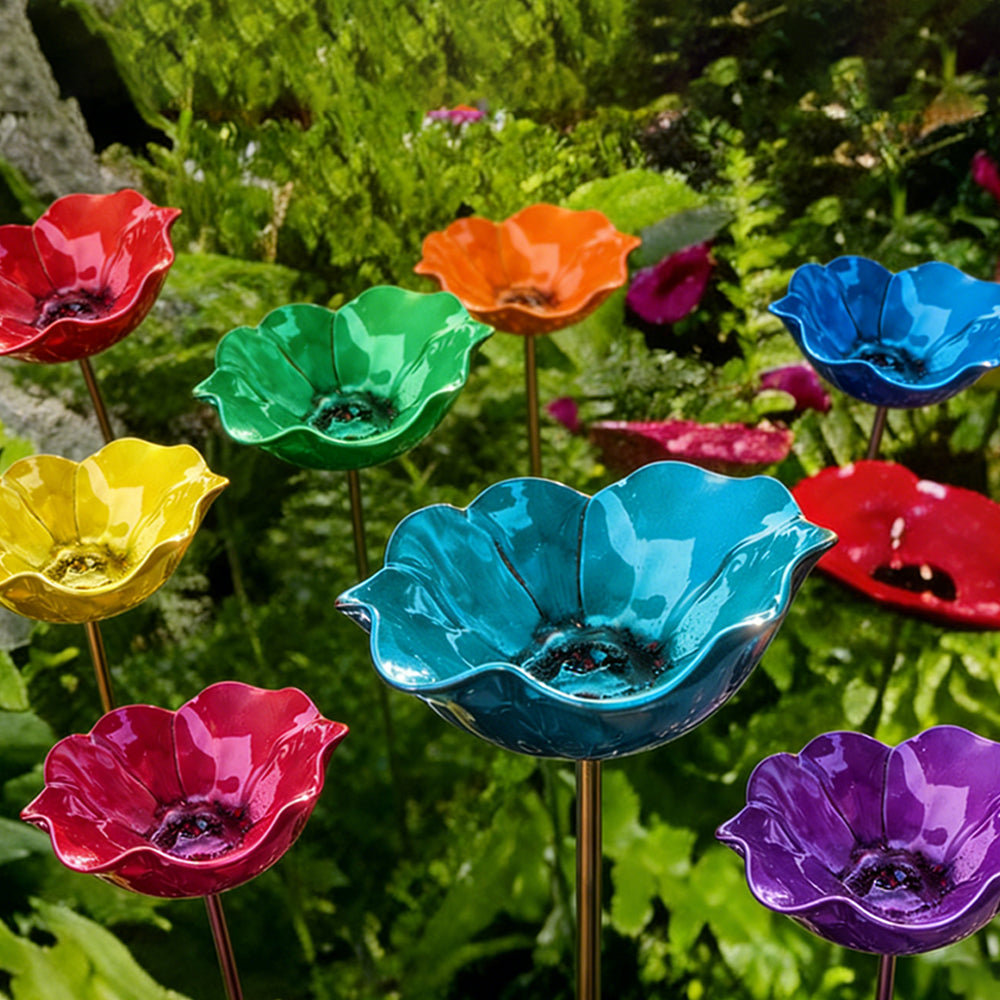 💖🎁2026 Mother's Day Gifts 50% Off--🎁Handmade Metal Flower Garden Stake🐦-HS