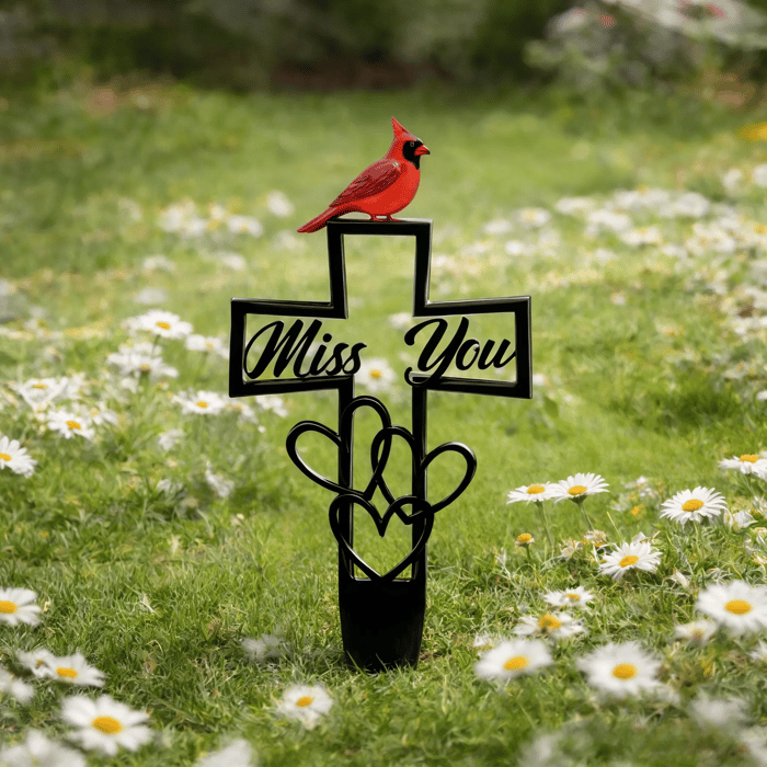 🐦LAST DAY 49% OFF -💖Metal Cemetery Memorial Plaque for Remembrance✝️-HS