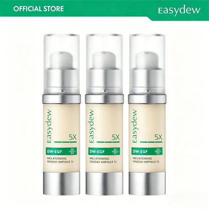 DW-EGF Melatoning Ampoule - Official Product Hydrating Skin Serum with Niacinamide and Glutathione for Uneven Skin & Visible Spots - Fast Absorbing Day and Night Ampoule Korean Skin Care-AJZ