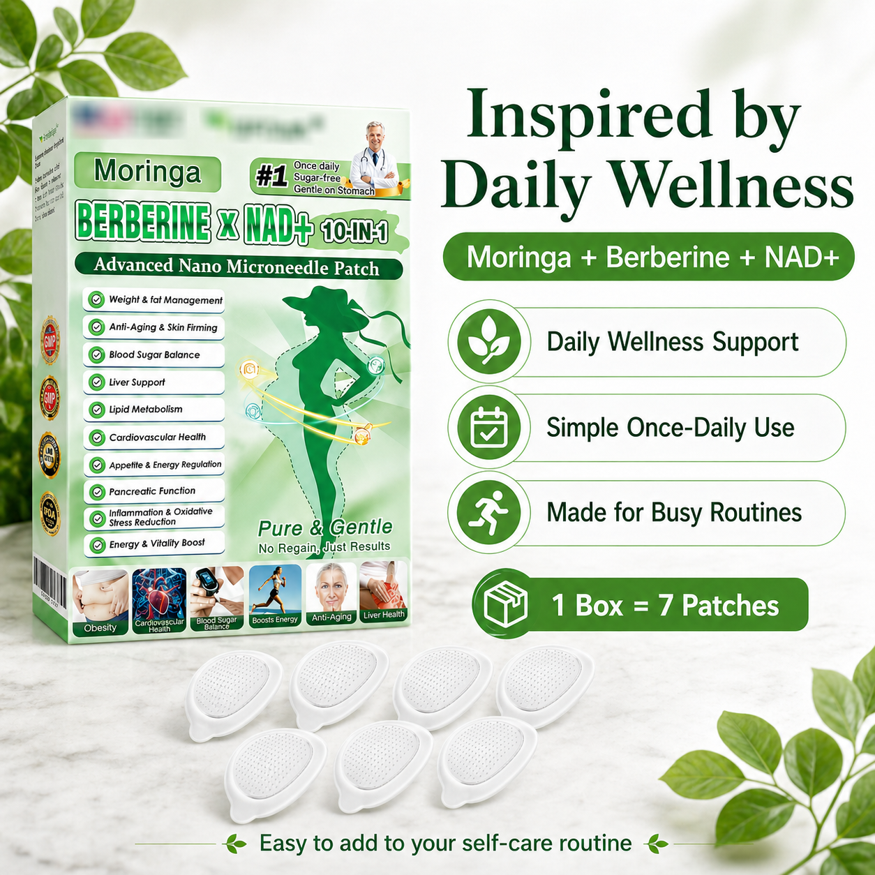 Daily Wellness Patch for Weight-Management Support-HS
