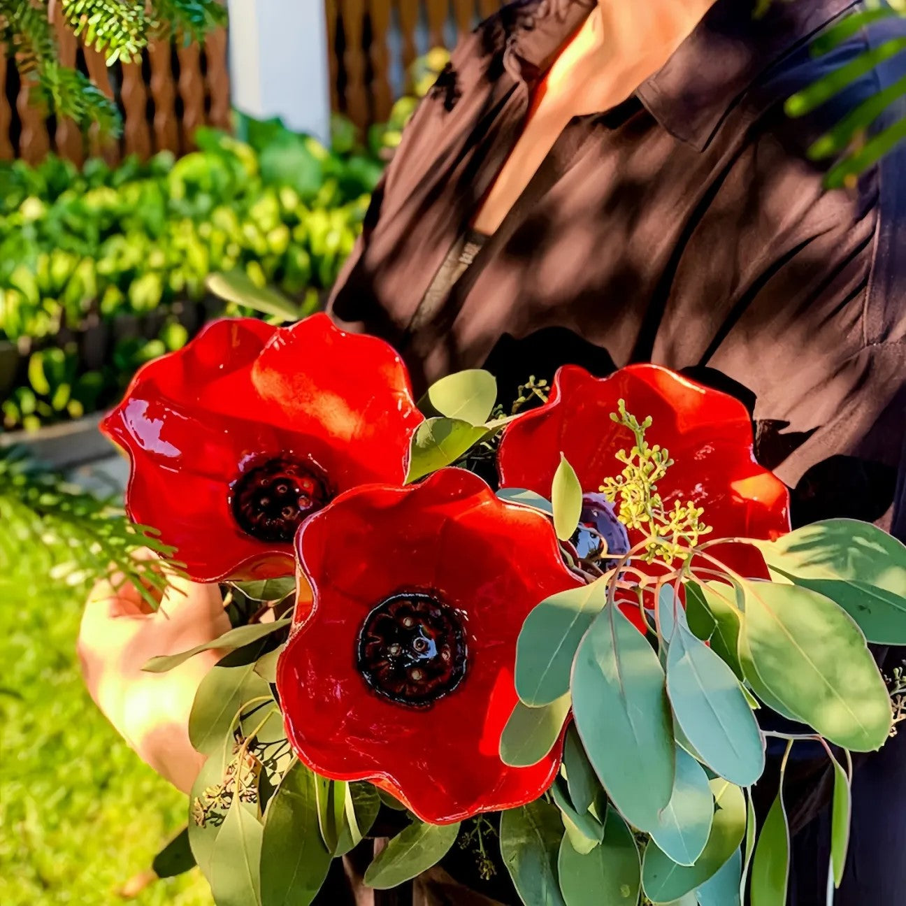 💖🎁2026 Mother's Day Gifts 50% Off--🎁Handmade Metal Flower Garden Stake🐦-HS