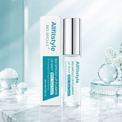 💋Bio-Spicule Lip Plumping Shot-Instant Volume Look • Glass Glow Finish • Nourishing Lip Care-HS