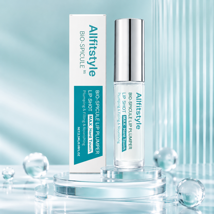 💋Bio-Spicule Lip Plumping Shot-Instant Volume Look • Glass Glow Finish • Nourishing Lip Care-HS