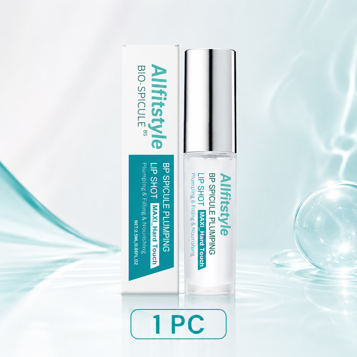 💋Bio-Spicule Lip Plumping Shot-Instant Volume Look • Glass Glow Finish • Nourishing Lip Care-HS