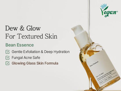 🔥Viral Bean Duo Set | 2-Step Glass Skin K-Beauty Bean Glass Skin Duo Bean Essence 50ml + Bean Cream 50ml 3.38 Fl. Oz / 100ml Glass Skin Care-AJZ
