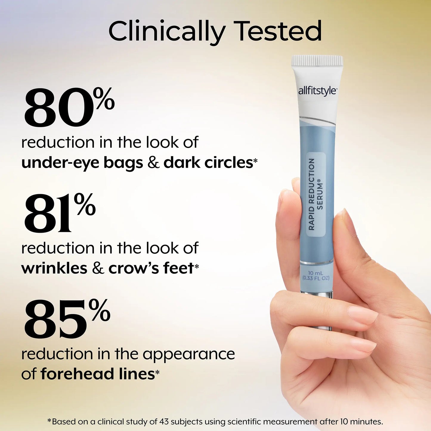 Sérum para ojos de reducción rápida Plexaderm - Removedor de arrugas antienvejecimiento para el rostro, fórmula científica para una fácil absorción sin dejar sensación grasosa, 10 ml, cuidado de la piel reafirmante Comfort-HS